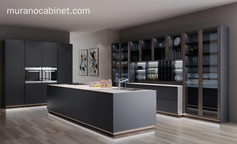 customized modular kitchen cabinet