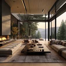 Maximized Natural Light with Floor-to-Ceiling Glass