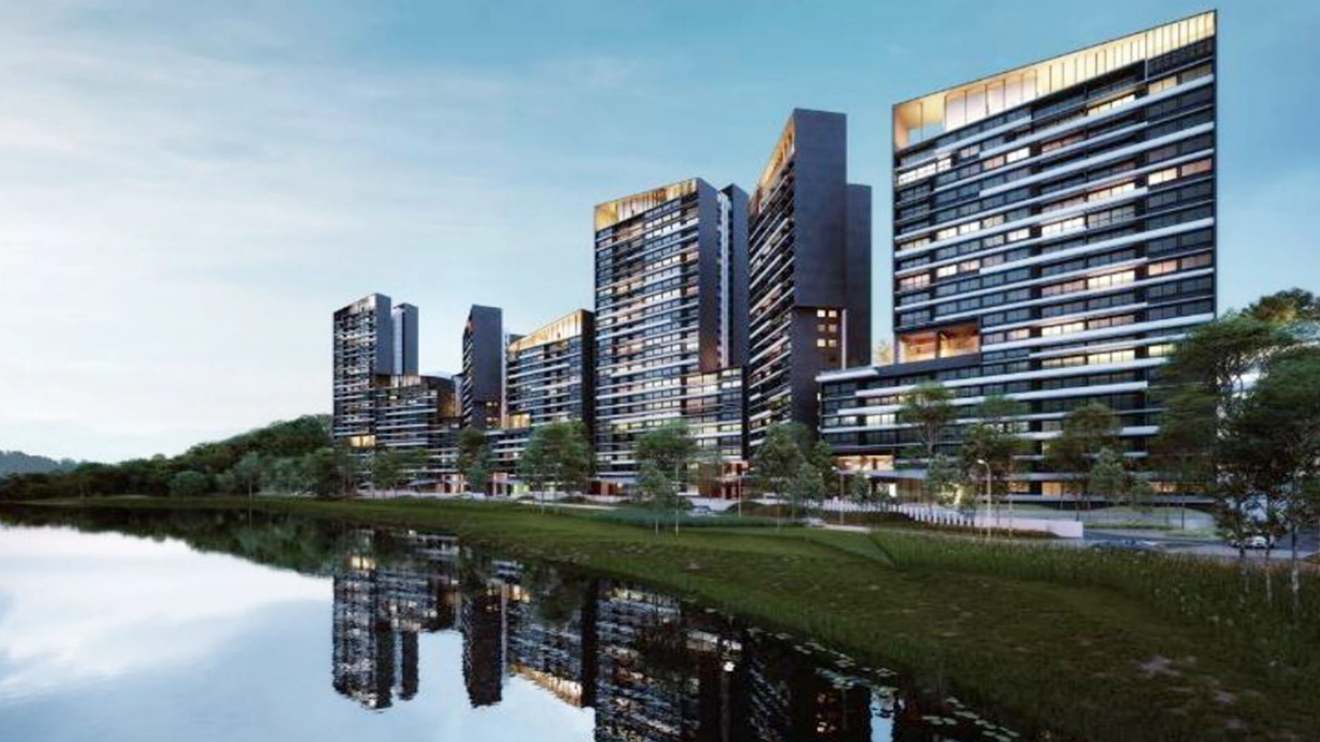 Malaysia Hotel Apartments custom cabinet and glass door