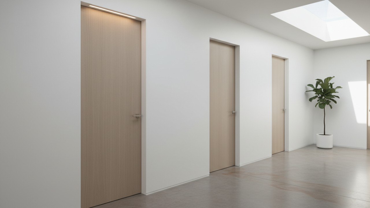 modern minimalist interior door trends 2026